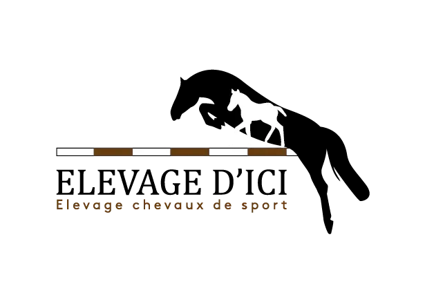 Logo pour un élevage de chevaux de sport en Normandie