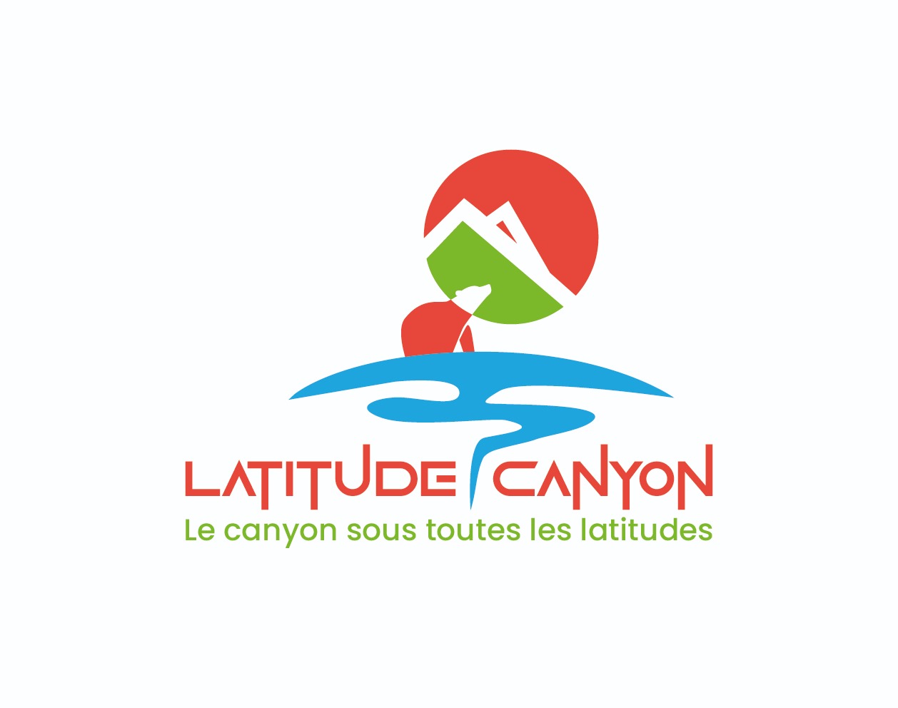 Logo pour une entreprise de canyonisme à Passy (74)