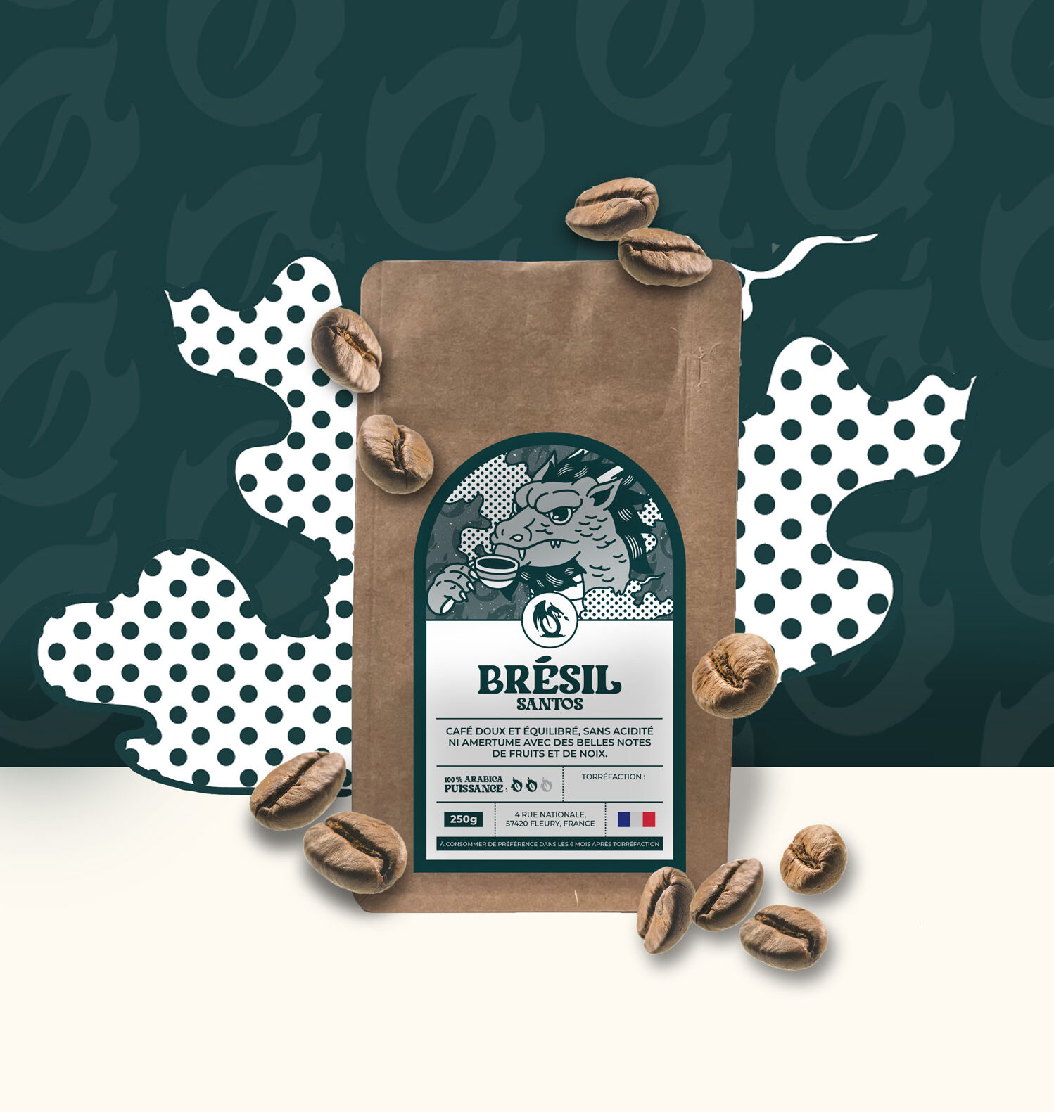 Réalisation de mockup par Margaux Nennig Graphiste & Webdesigner pour les étiquettes de l'entreprise Grainoully (57)