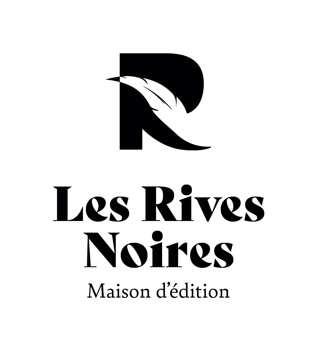 Création de la nouvelle identité graphique de la maison d'édition Les Rives Noires (57)