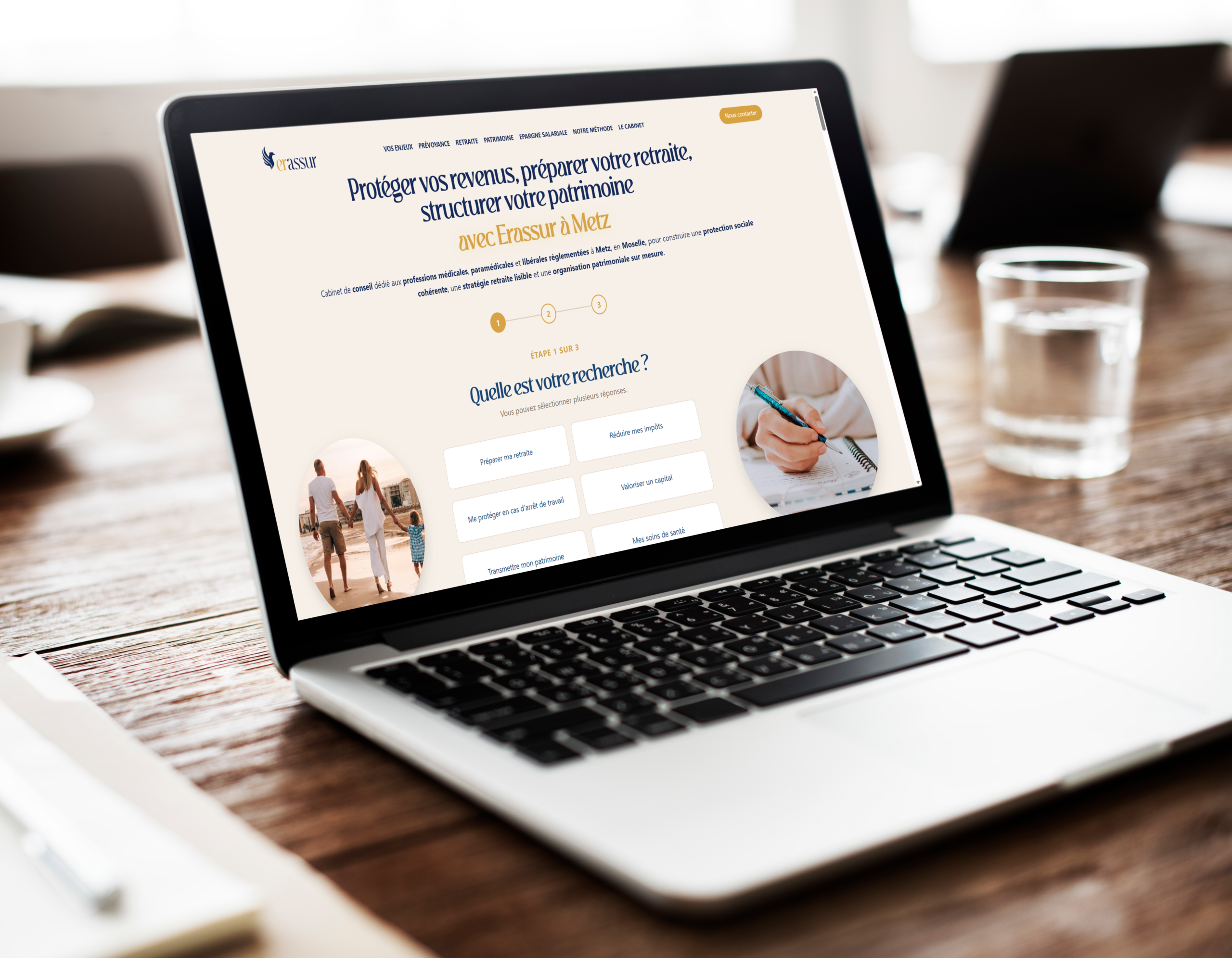 Refonte complète du site https://erassur.pro/ pour la société Erassur à Metz (57)