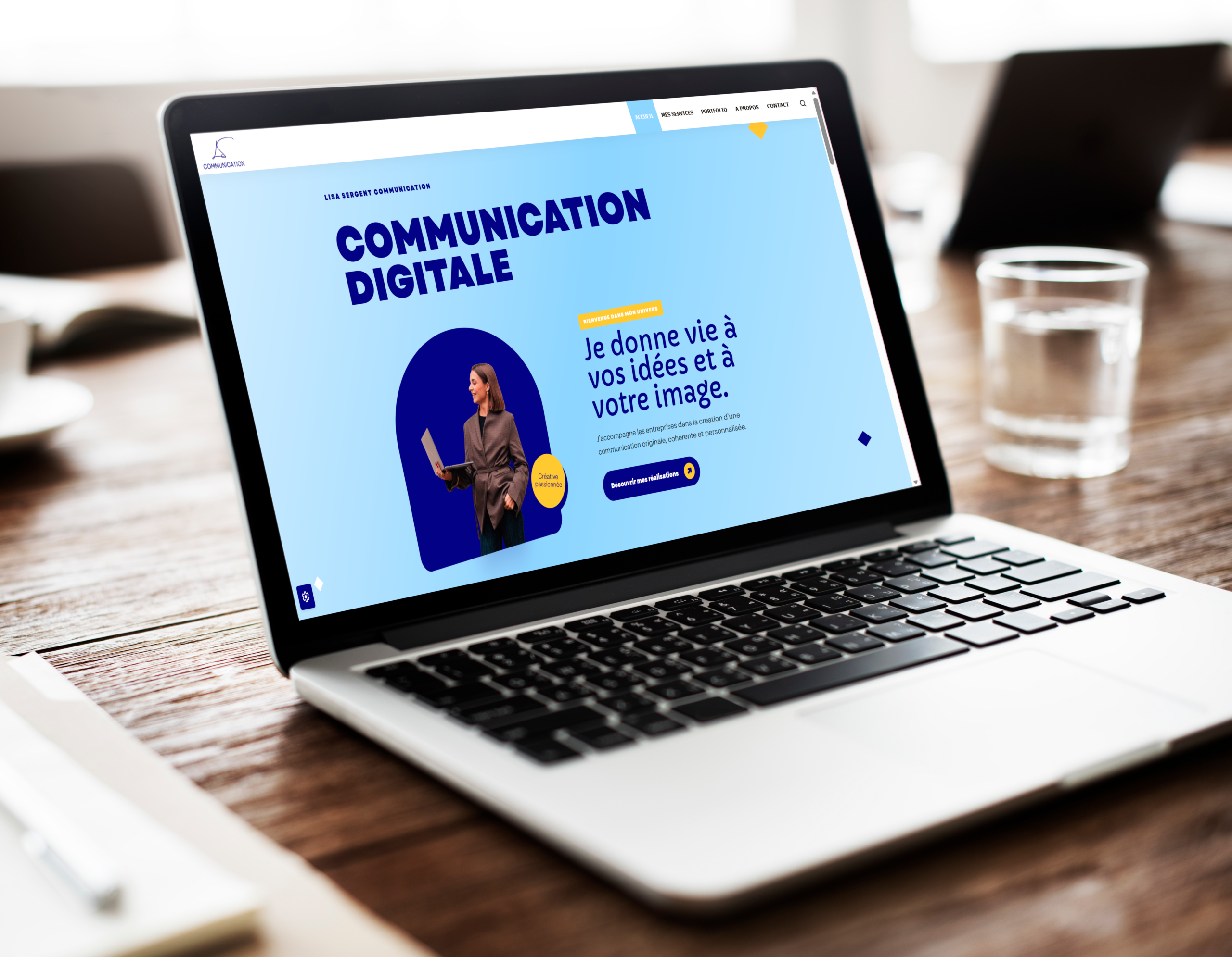 Création du site web Lisa Sergent Communication en Saône-et-Loire (71)
